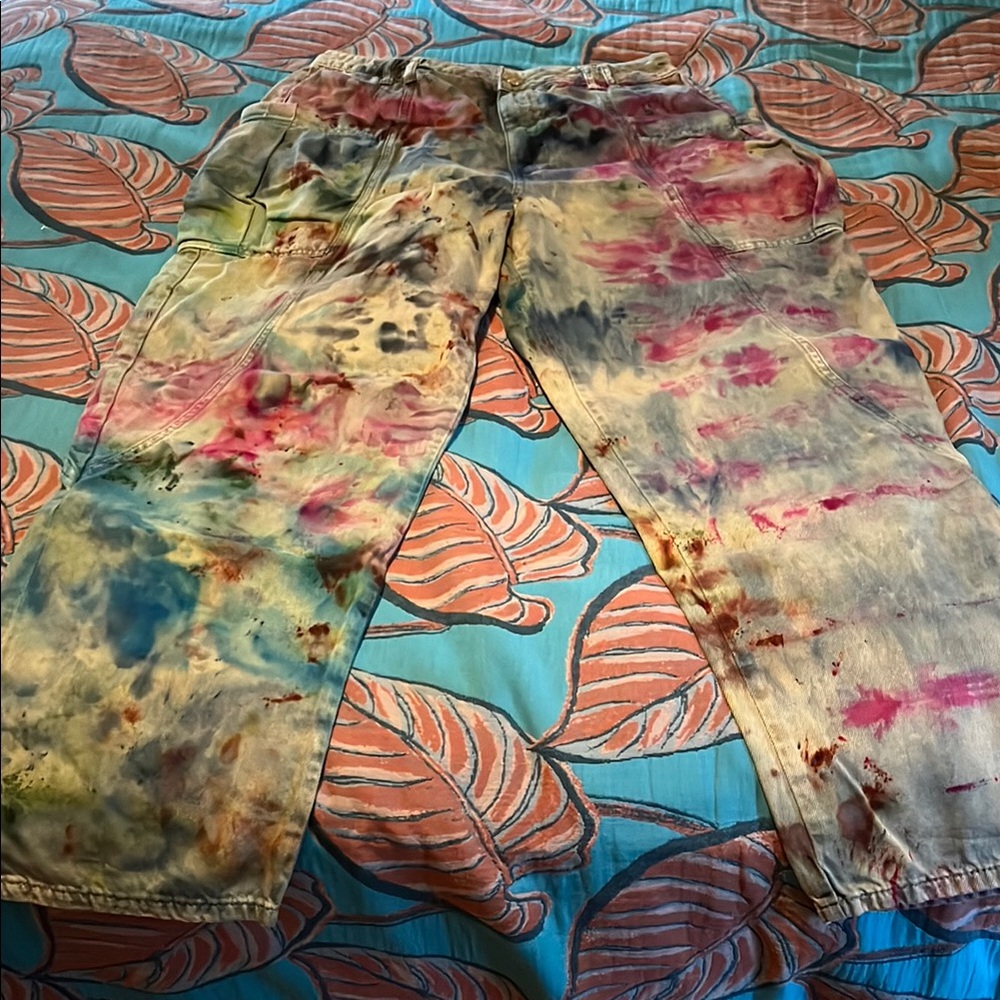 Urban Outfitters Multicolor Tie-Dye Pants